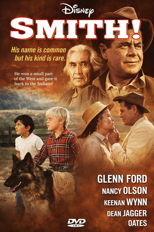 SMITH (1969) Nancy Olson,Keenan Wynn,Tommy Kirk,Joanna Moore,Leon Ames,Ken Murray - Public Domain DVD NO CASE