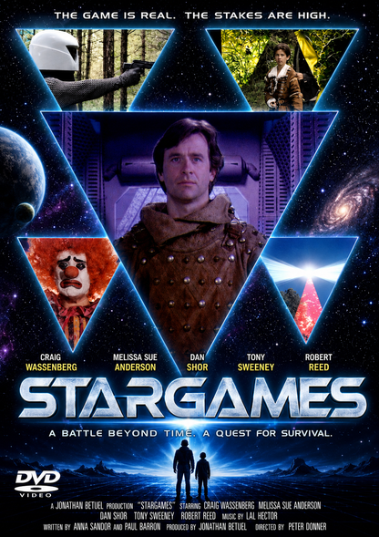 STARGAMES (1997)  Starring - Jacqulin ColJacqulin Cole,Daran Norris,Brian Fitzpatrick,Greydon Clark,Tony Curtis - DVD ONLY NO CASE