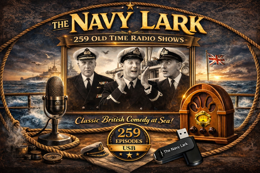 The Navy Lark - 259 Old Time Radio Shows MP3 Audio USB - Free Post