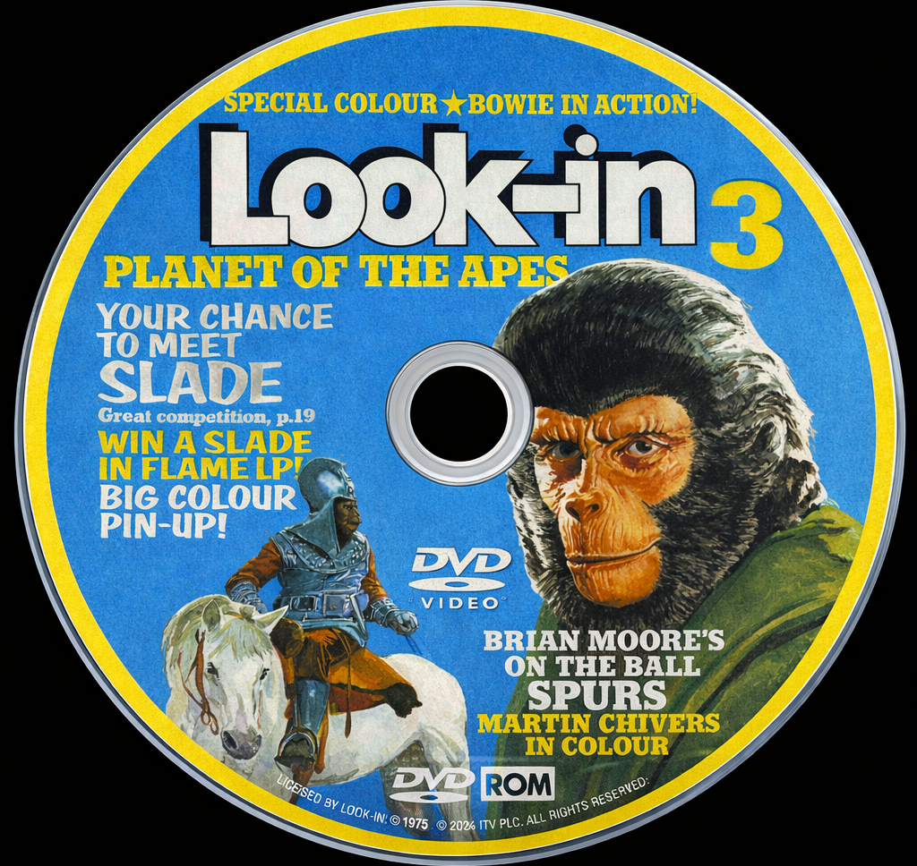 LOOK-IN RETRO MAGAZINE COLLECTION - 715 COMICS & ANNUALS ON X6 DVDROMS