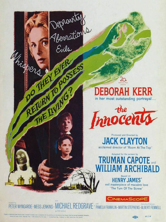 THE INNOCENTS (1961) Deborah Kerr, Michael Redgrave - PUBLIC DOMAIN DVD ONLY NO CASE