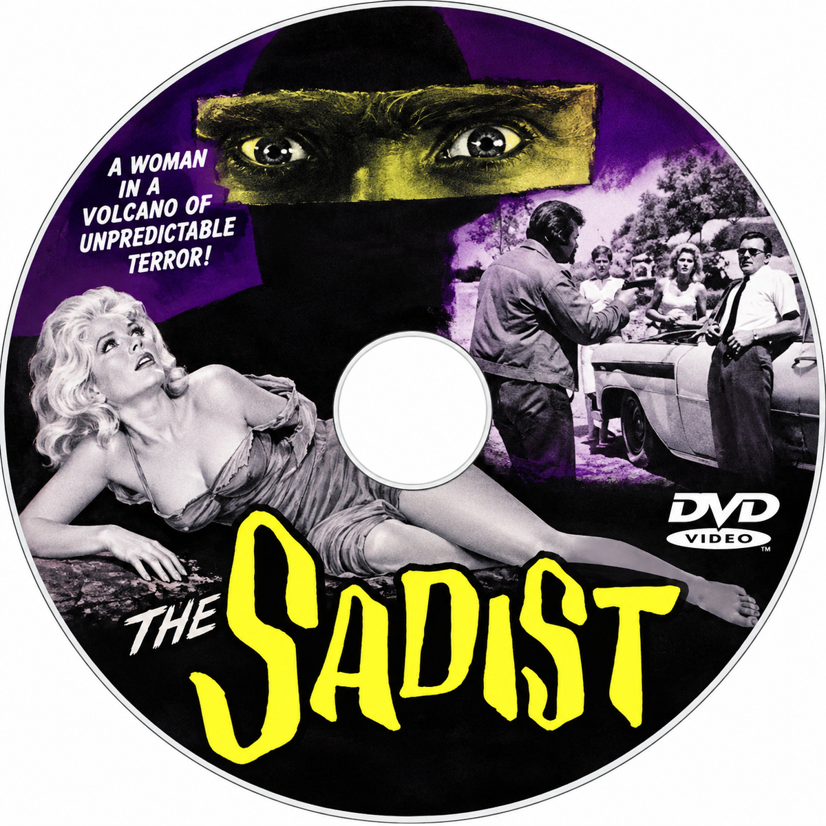 "THE SADIST (1963) Arch Hall Jr. • Richard Alden • Marilyn Manning • Don Russell • Helen Hovey - Public Domain DVD NO CASE