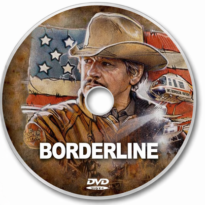 BORDERLINE (1980) Charles Bronson,Ed Harris - Public Domain DVD NO CASE RARE !
