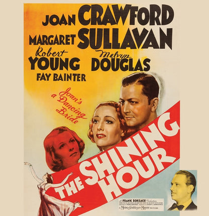 THE SHINING HOUR (1938) Robert Young, Melvyn Douglas, Joan Crawford, Fay Bainter, Margaret Sullavan - DVD ONLY NO CASE