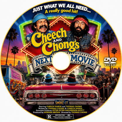 CHEECH AND CHONG'S NEXT MOVIE - PUBLIC DOMAIN DVD ONLY NO CASE