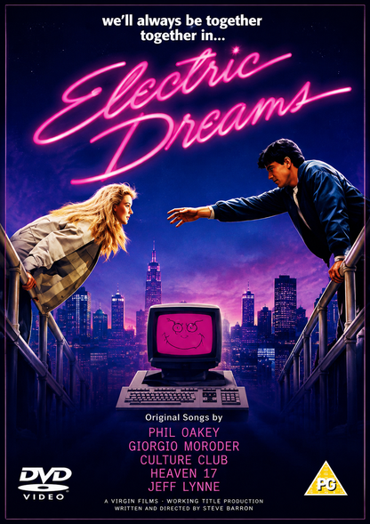 ELECTRIC DREAMS (1984) - Starring - Lenny Von Dohlen, Virginia Madsen - PUBLIC DOMAIN DVD ONLY NO CASE