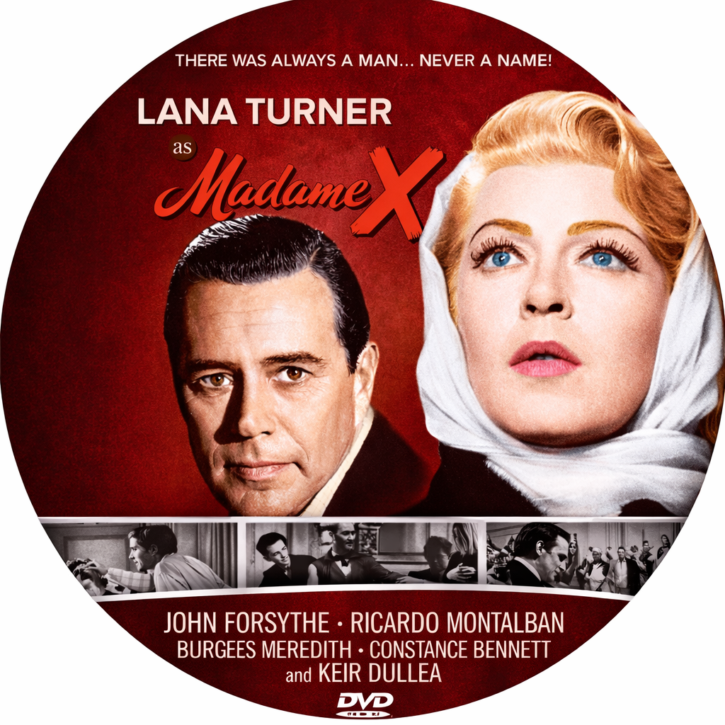 MADAME X  (1966) John Forsythe , Lana Turner - Public Domain Movie DVD NO CASE