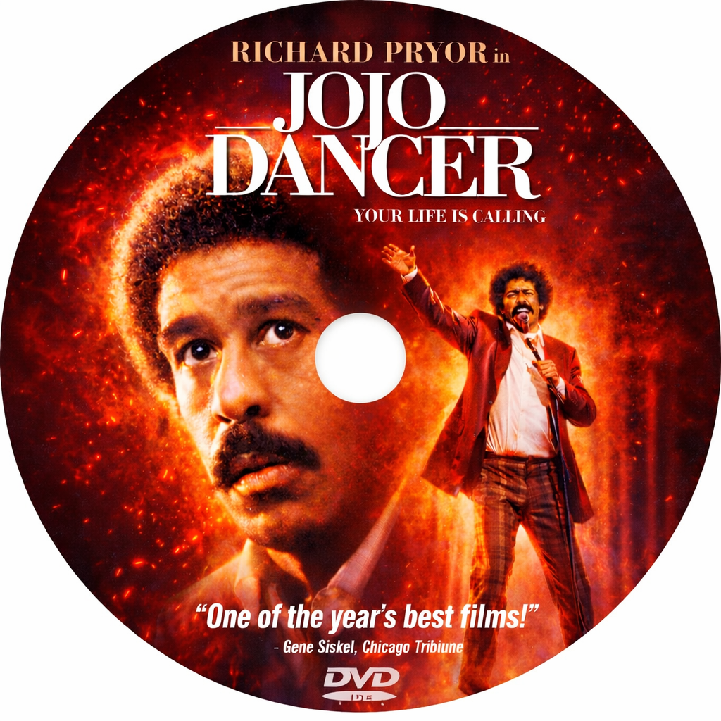 JO JO DANCER (1986) Richard Pryor - Public Domain Movie DVD NO CASE
