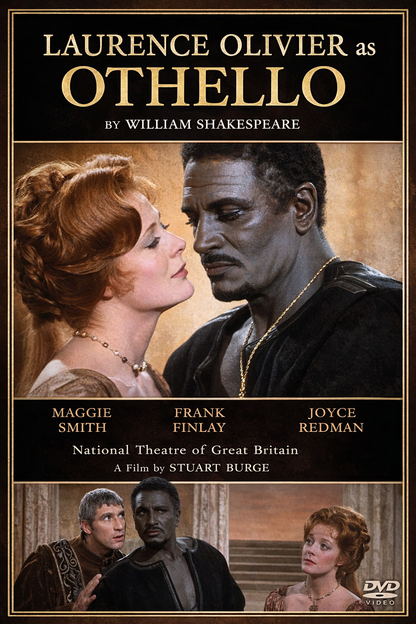 OTHELLO (1965) Maggie Smith,Lawrence Olivier - Public Domain DVD NO CASE