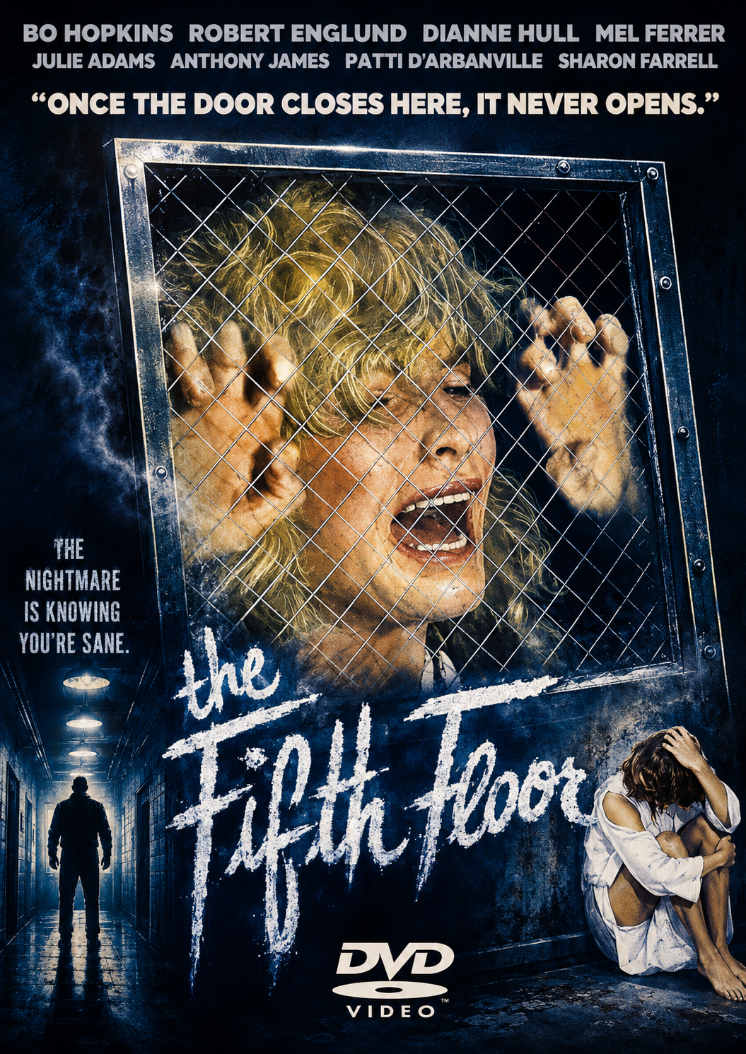 THE FIFTH FLOOR (1978) Bo Hopkins,Dianne Hull,Patti D'Arbanville,Sharon Farrell,Robert Englund - Public Domain DVD NO CASE