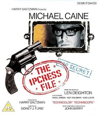 THE IPCRESS FILE (1965) Michael Caine,Nigel Green,Guy Doleman,Sue Lloyd - Public Domain DVD NO CASE  !