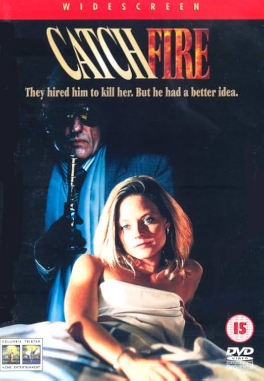 CATCHFIRE (1990)  Dean Stockwell, Dennis Hopper, Jodie Foster, John Turturro, Vincent Price - Public Domain Movie DVD NO CASE