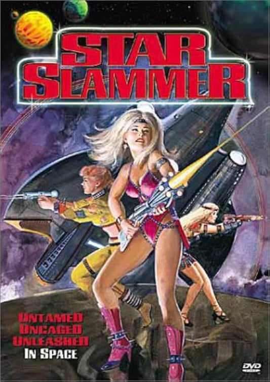 STAR SLAMMER aka (PRISON SHIP) (1986)Sandy Brooke,Suzy Stokey,Ross Hagen,Marya Gant - Public Domain DVD NO CASE RARE !