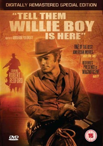 TELL THEM WILLIE BOY IS HERE (1969) Robert Redford, Katharine Ross, Robert Blake, Susan Clark - PUBLIC DOMAIN DVD ONLY NO CASE