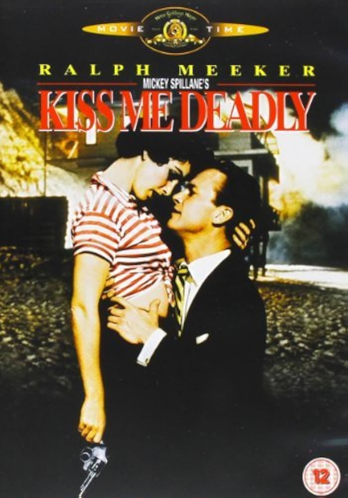 KISS ME DEADLY (1955) Ralph Meeker,Albert Dekker,Paul Stewart,Juano Hernandez - Public Domain DVD NO CASE RARE !
