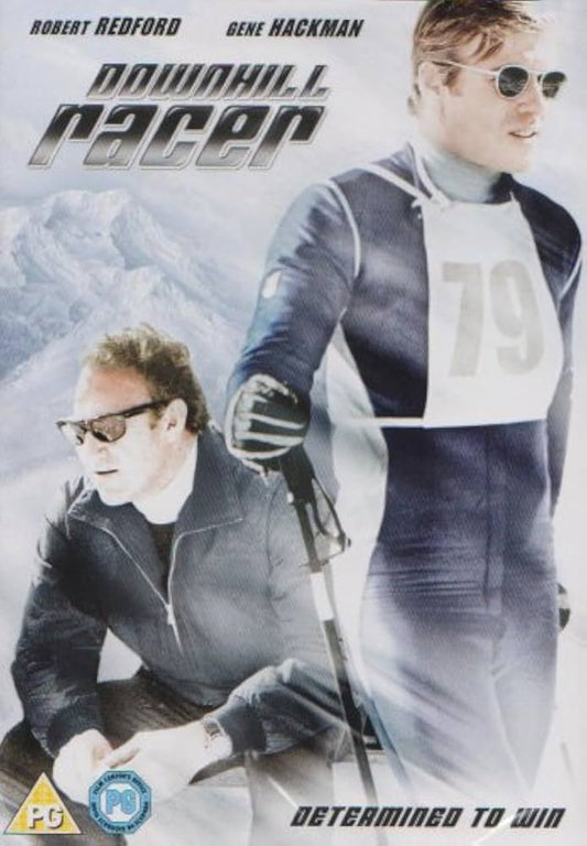 DOWNHILL RACER (1969) Robert Redford, Gene Hackman , Michael Ritchie - PUBLIC DOMAIN DVD ONLY NO CASE