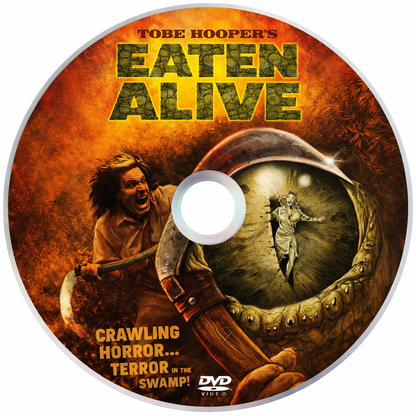 EATEN ALIVE (1976) Robert Englund, Public Domain DVD NO CASE