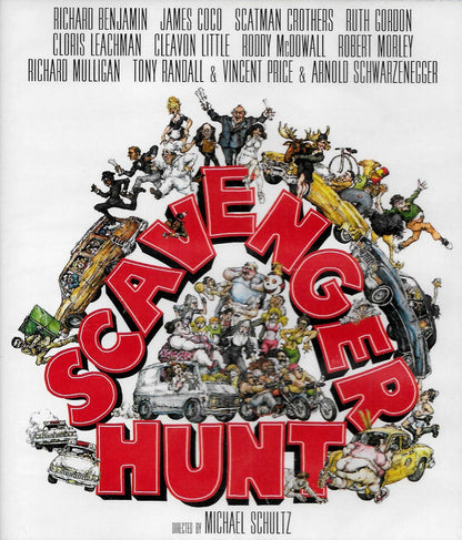 SCAVENGER HUNT (1979) Richard Benjamin, James Coco, Cloris Leachman,Roddy McDowell - Public Domain Movie DVD NO CASE