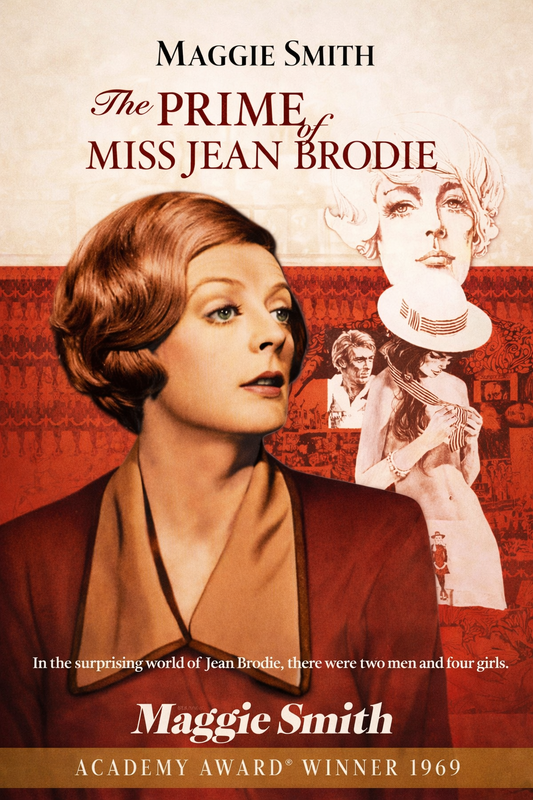 THE PRIME OF MISS JEAN BRODIE (1969) Maggie Smith - Public Domain DVD NO CASE