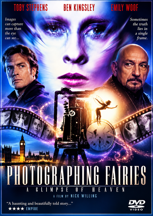 PHOTOGRAPHING FAIRIES (1997) Toby Stephens, Emily Woof, Ben Kingsley - Public Domain Movie DVD NO CASE