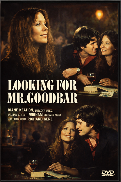 LOOKING FOR MR.GOODBAR (1977) Diane Keaton - Public Domain Movie DVD NO CASE