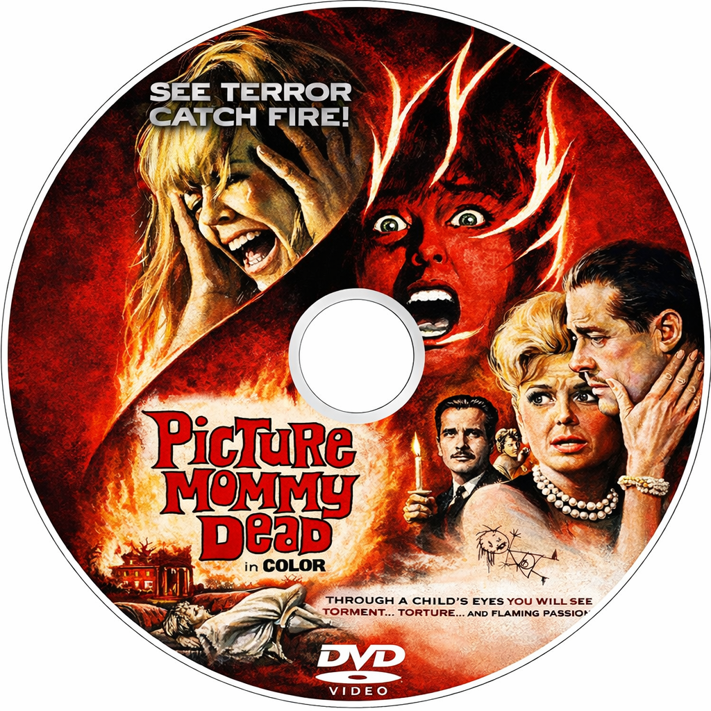 PICTURE MOMMY DEAD (1966) Don Ameche ,Martha Hyer ,Susan Gordon ,Zsa Zsa Gabor - Public Domain Movie DVD NO CASE