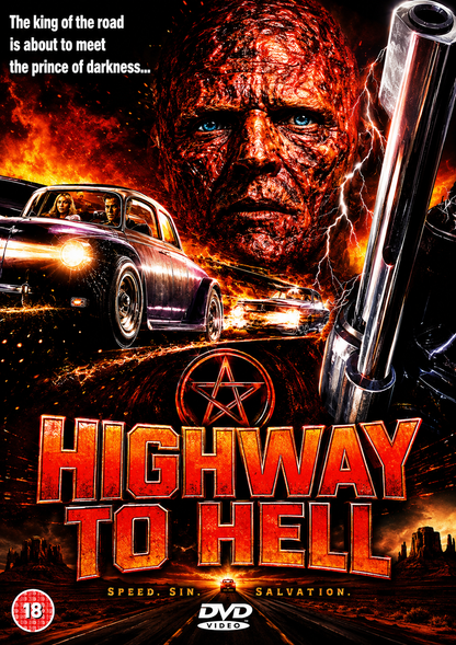 HIGHWAY TO HELL (1991) Patrick Bergin,Adam Storke - PUBLIC DOMAIN DVD ONLY NO CASE
