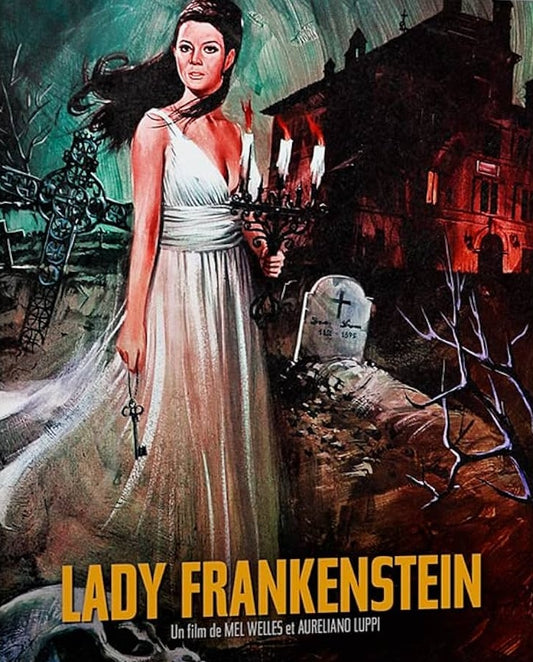 LADY FRANKENSTEIN (1971) Joseph Cotten,Rosalba Neri,Paul Muller,Herbert Fux,Riccardo Pizzuti,Mickey Hargitay - PUBLIC DOMAIN DVD ONLY NO CASE