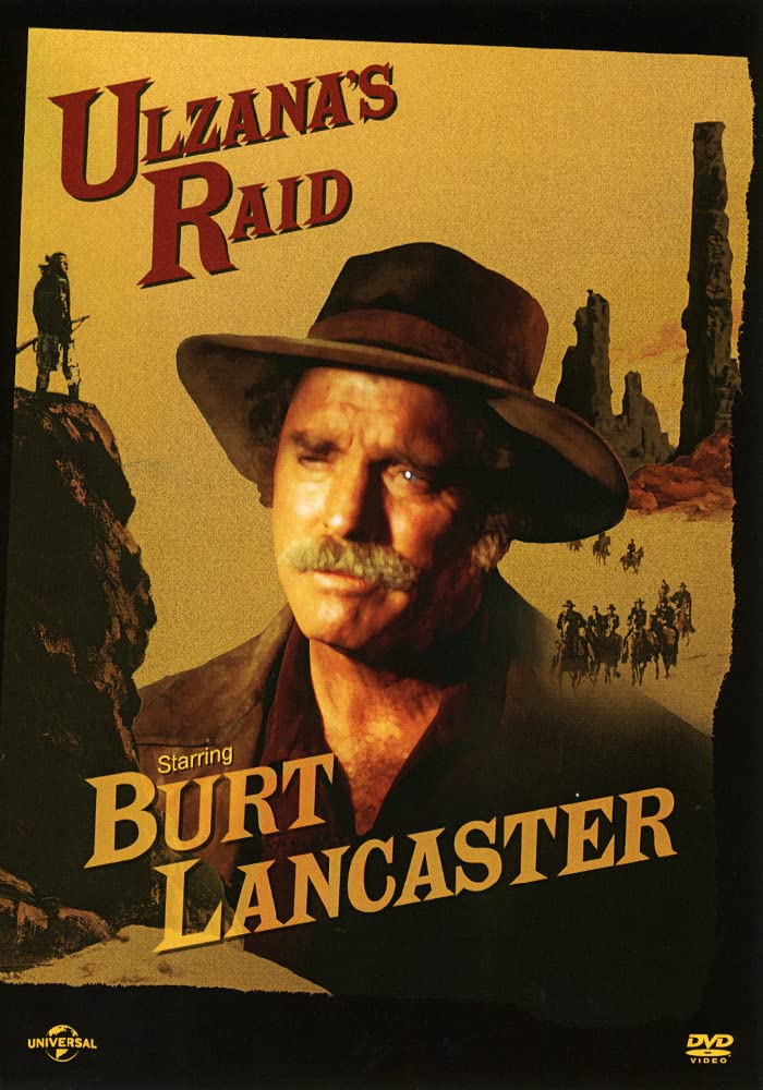 ULZANA'S RAID (1972) - Burt Lancaster,Bruce Davison,Richard Jaeckel,Joaquín Martínez - Public Domain DVD NO CASE