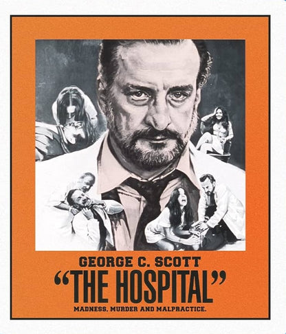 THE HOSPITAL (1971) George C. Scott, Diana Rigg - DVD ONLY NO CASE