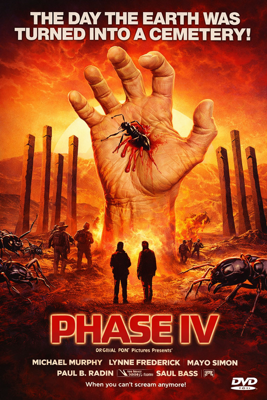 PHASE IV (1974) Nigel Davenport, Helen Horton - DVD-Public Domain DVD NO CASE