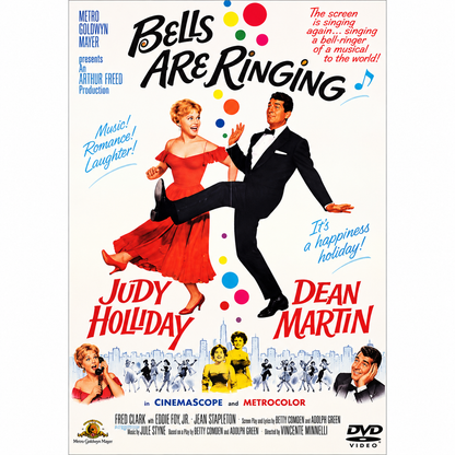 BELLS ARE RINGING (1960) Judy Holliday • Dean Martin • DVD NO CASE