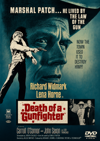 DEATH OF A GUNFIGHTER (1969) - Richard Widmark, Kent Smith - Public Domain DVD NO CASE