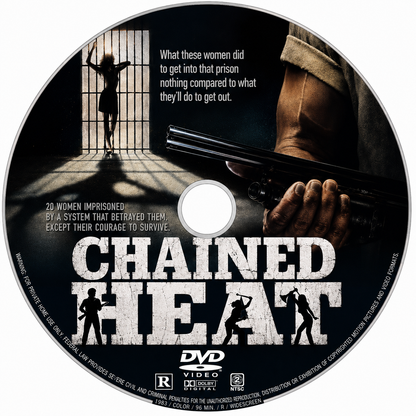 CHAINED HEAT (1985) Linda Blair,John Vernon,Sybil Danning,Tamara Dobson,Stella Stevens - Public Domain DVD NO CASE