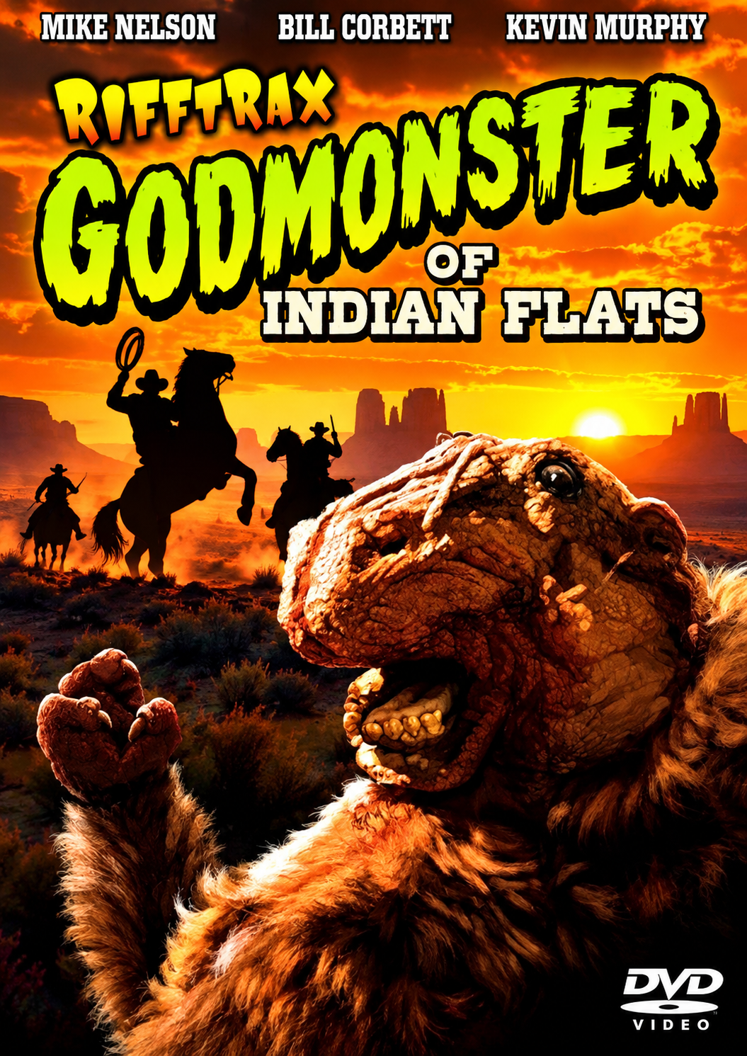 Godmonster Of Indian Flats (1973) B-Movie - Public Domain DVD NO CASE