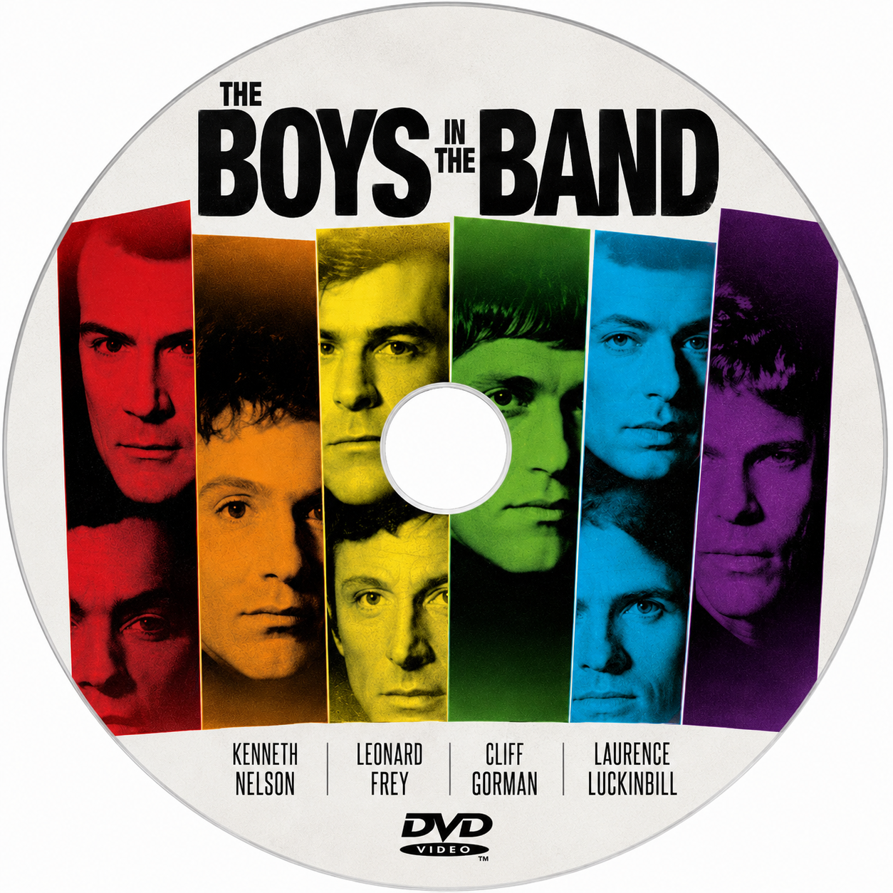 THE BOYS IN THE BAND (1970) Kenneth Nelson - DVD, Public Domain DVD NO CASE
