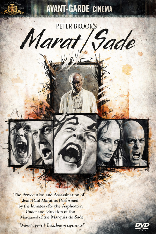 MARAT SADE (1967) Patrick Magee - DVD, Public Domain DVD NO CASE