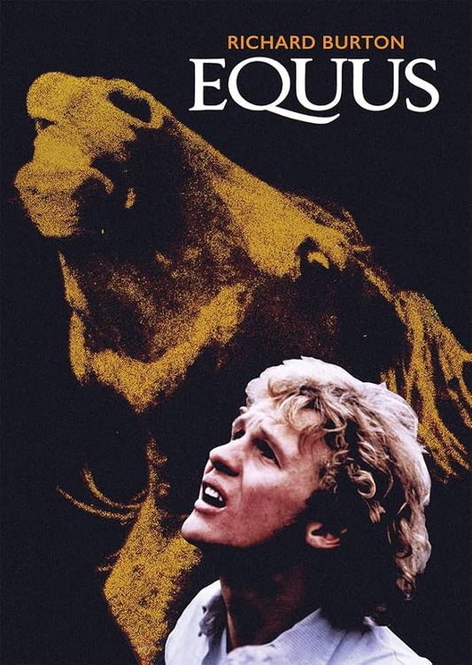 EQUUS (1977) Richard Burton,Peter Firth,Jenny Agutter,Joan Plowright,Colin Blakely - Public Domain DVD NO CASE RARE !