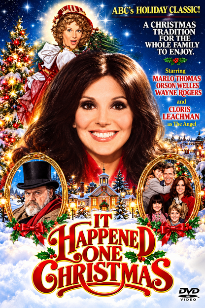 IT HAPPENED ONE CHRISTMAS (1977)  Marlo Thomas, Wayne Rogers, Orson Welles , Cloris Leachman - PUBLIC DOMAIN DVD ONLY NO CASE
