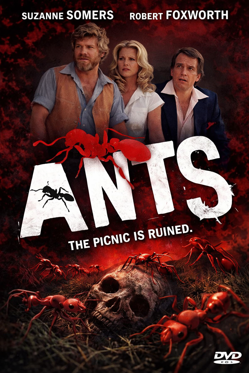 ANTS ! (1977) Robert Foxworth, Lynda Day George, Bernie Casey, Barry Van Dyke , Steve Franken, Karen Lamm,Brian Dennehy - Public Domain Movie DVD NO CASE
