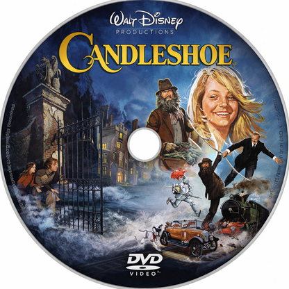 CANDLESHOE (1977) Jodie Foster ,David Niven ,Helen Hayes ,Leo McKern ,Vivian Pickle - Public Domain Movie DVD NO CASE