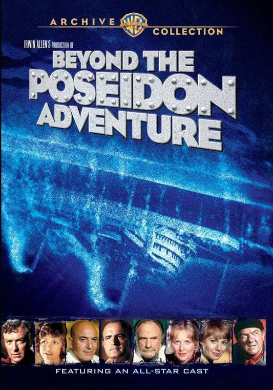 Beyond The Poseidon Adventure (1979) Michael Caine,Sally Field,Telly Savalas,Peter Boyle,Jack Warden,Shirley Knight - PUBLIC DOMAIN DVD ONLY NO CASE
