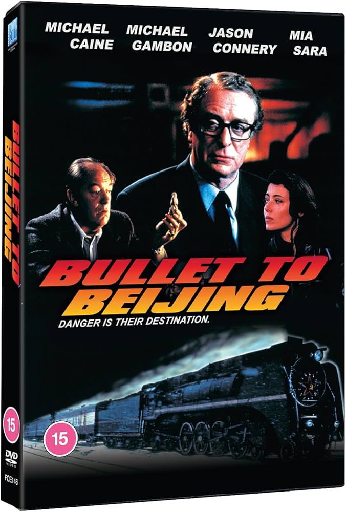 BULLET TO BEIJING  (1995) Michael Caine,Jason Connery - Public Domain DVD NO CASE