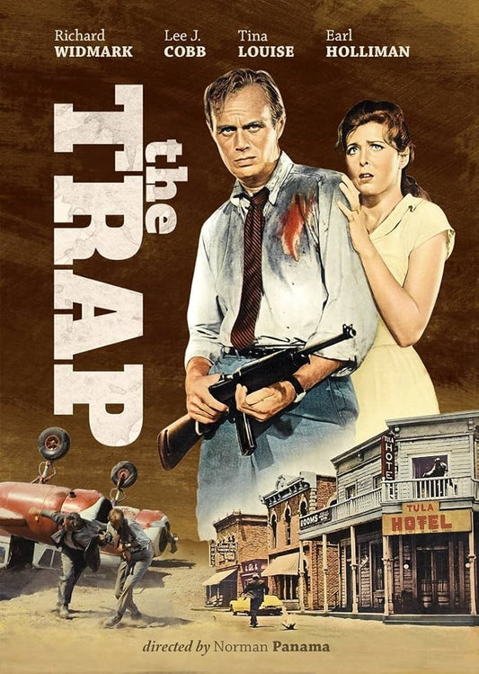 THE TRAP (1959) Richard Widmark,Lee J. Cobb,Tina Louise,Earl Holliman,Lorne Greene - Public Domain DVD NO CASE