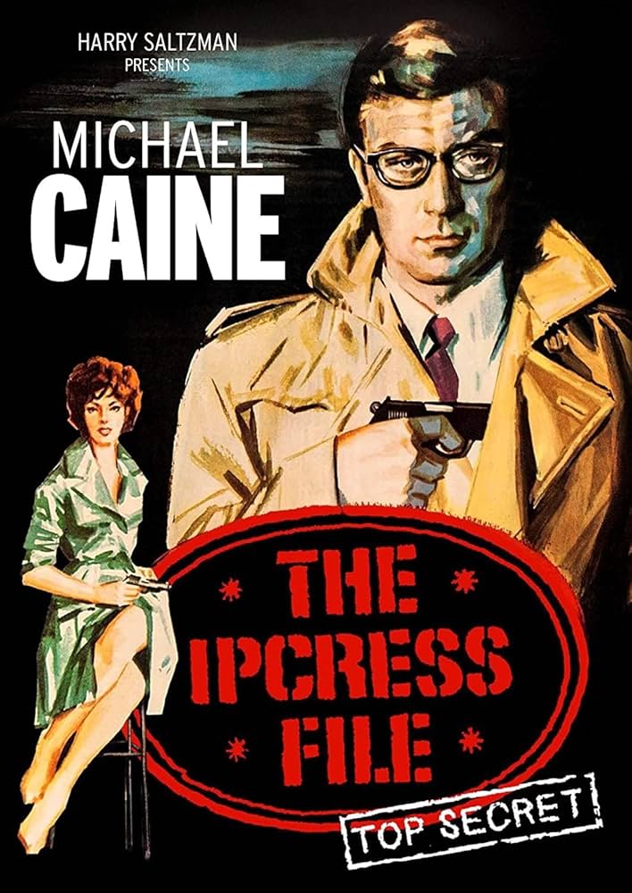 THE IPCRESS FILE (1965) Michael Caine,Nigel Green,Guy Doleman,Sue Lloyd - Public Domain DVD NO CASE  !