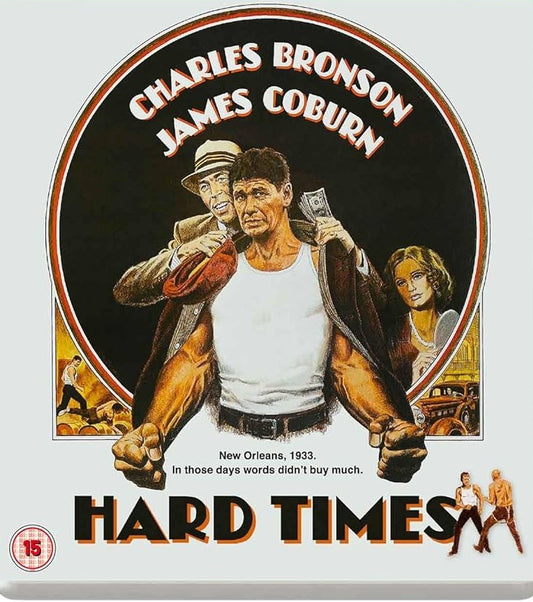 HARD TIMES (1975) Charles Bronson,James Coburn,Jill Ireland,Strother Martin - RARE DELETED  DVD NO CASE