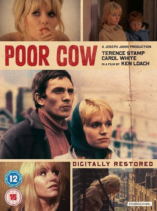 POOR COW (1967) Terence Stamp,Carol White - PUBLIC DOMAIN DVD ONLY NO CASE