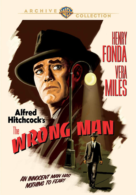 THE WRONG MAN (1956) Henry Fonda, Vera Miles, Anthony Quayle, Harold J. Stone, John Heldabrand - PUBLIC DOMAIN DVD ONLY NO CASE