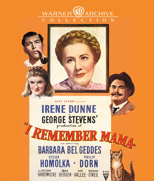 ''I REMEMBER MAMA'' (1948) Irene Dunne, George Stevens, Barbara Bel Geddes - PUBLIC DOMAIN DVD ONLY NO CASE