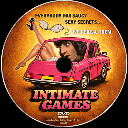 INTIMATE GAMES (1976) George Baker, Anna Bergman, Ian Hendry - Public Domain Movie DVD NO CASE